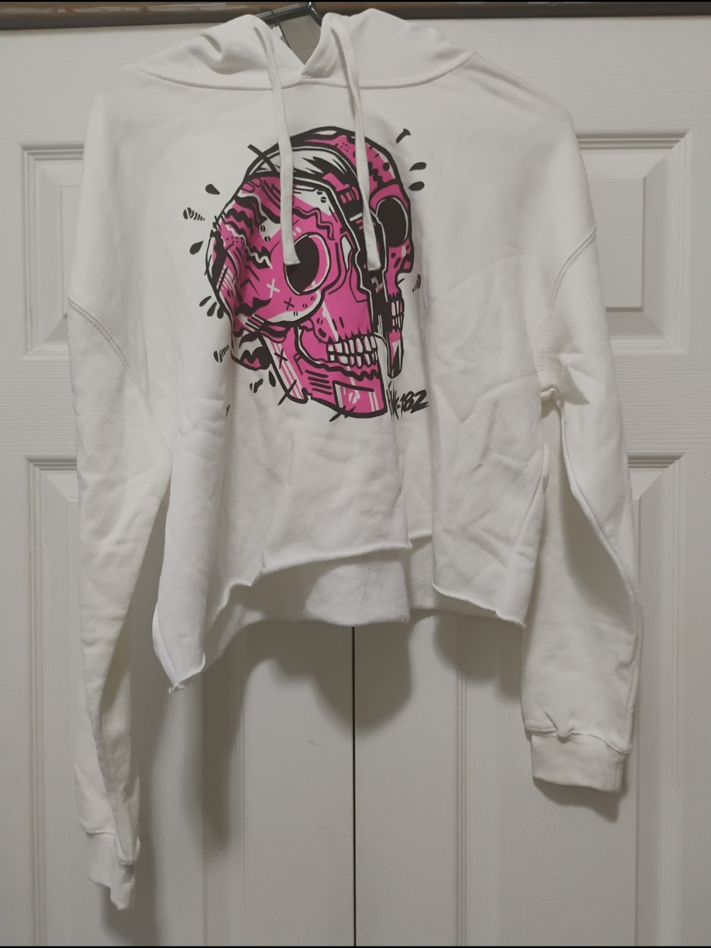 Blink-182 Sandbag Ladies Crop Hoodie Size M Prototype/Sample